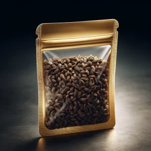 Caraway with Liqui-Dirt Seed Vault Storage Pouch